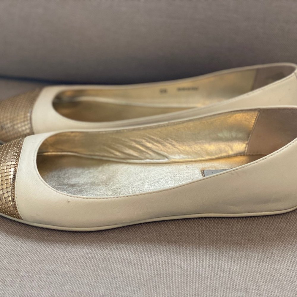 Jimmy Choo Waine Cap-Toe Ballet Flat - Picture 5 of 7
